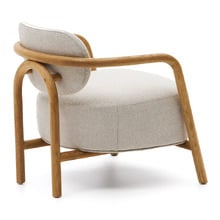 Holly Oak Wood Armchair